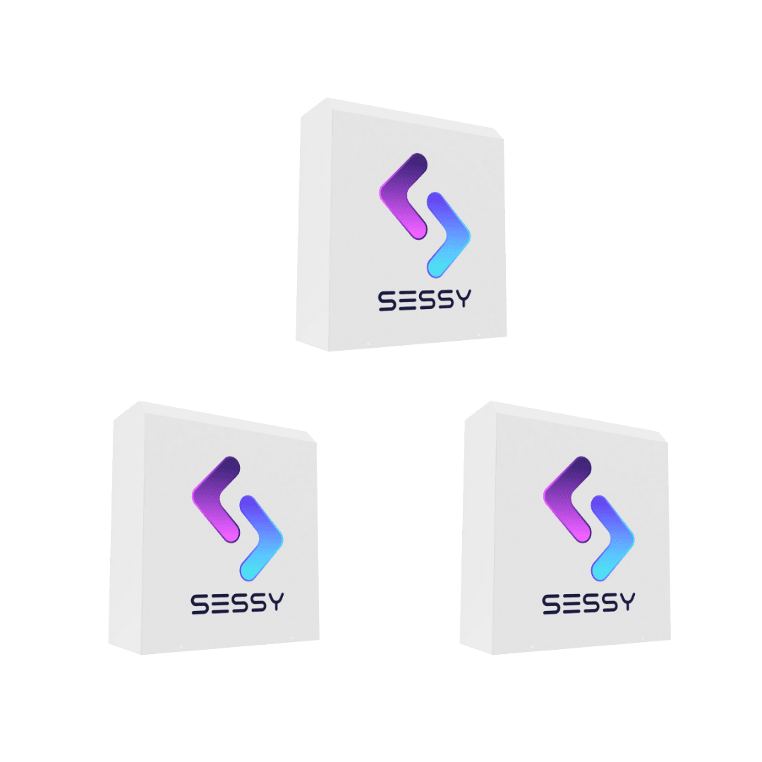 15 kWh Sessy thuisbatterij met 6,6 kW omvormer (1-fase of 3-fase)
