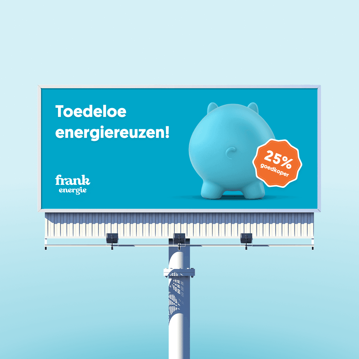 Billboard Frank Energie - Toedeloe Energiereuzen